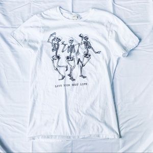 URBAN OUTFITTERS Skeleton Graphic Tee